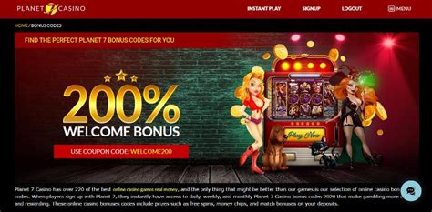 Best Planet 7 Casino Bonus Codes & Promotions.